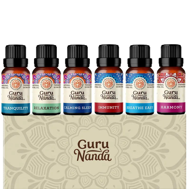 Gurunanda 6 Essential Oil Blends Set