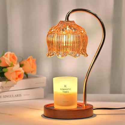 Funistree Dimmable Candle Warmer Lamp with Timer