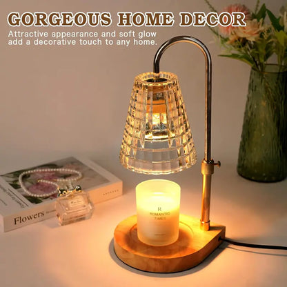 Funistree Dimmable Candle Warmer Lamp with Timer