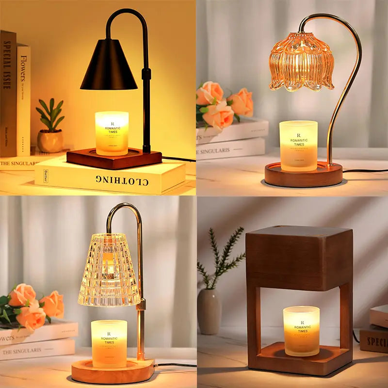 Funistree Dimmable Candle Warmer Lamp with Timer